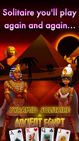 Pyramid Solitaire - Egypt (Пирамиды пасьянс)  [МОД Unlocked] Screenshot 2