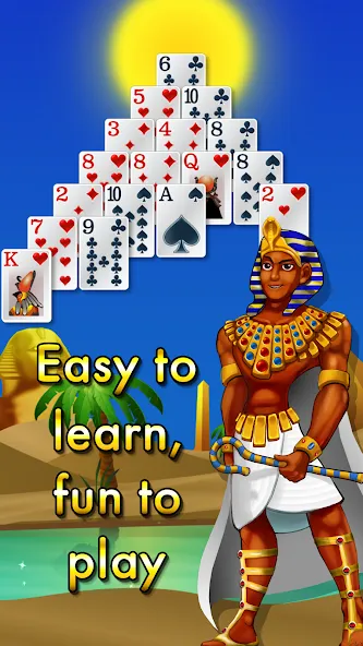 Pyramid Solitaire - Egypt (Пирамиды пасьянс)  [МОД Unlocked] Screenshot 3