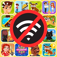 Скачать взломанную Offline Games: don't need wifi  [МОД Бесконечные деньги] - полная версия apk на Андроид