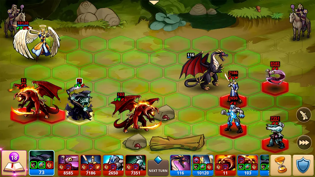 Magic War Legends  [МОД Меню] Screenshot 5