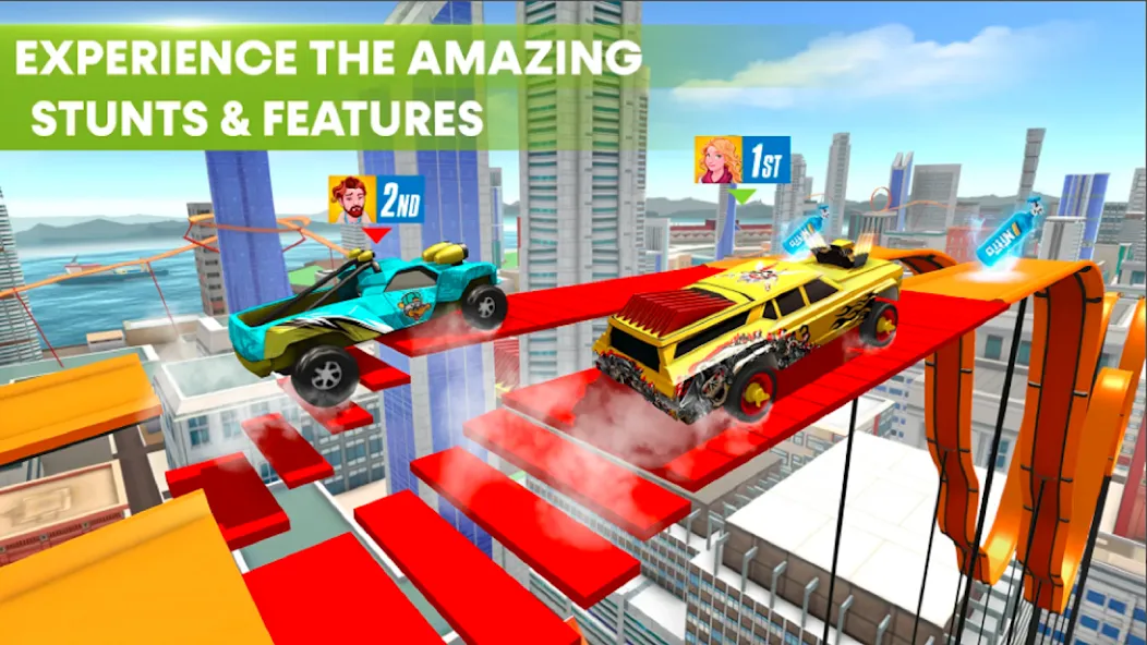 Race Off - Monster Truck Games  [МОД Бесконечные деньги] Screenshot 2