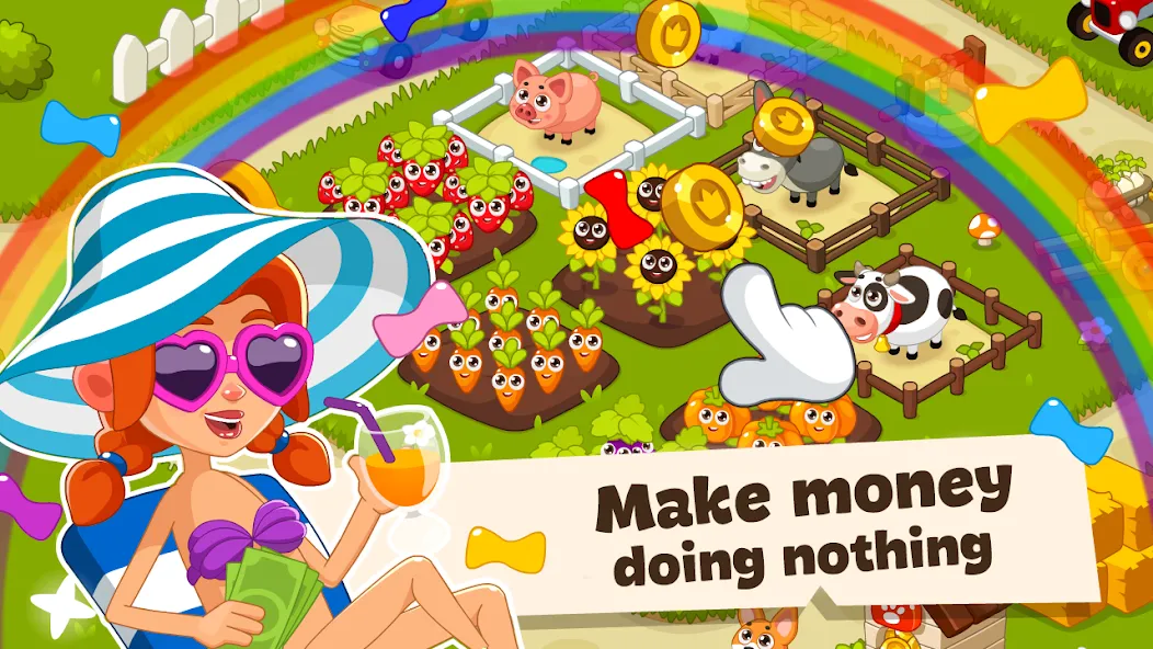 Idle Farm Game Offline Clicker  [МОД Menu] Screenshot 3