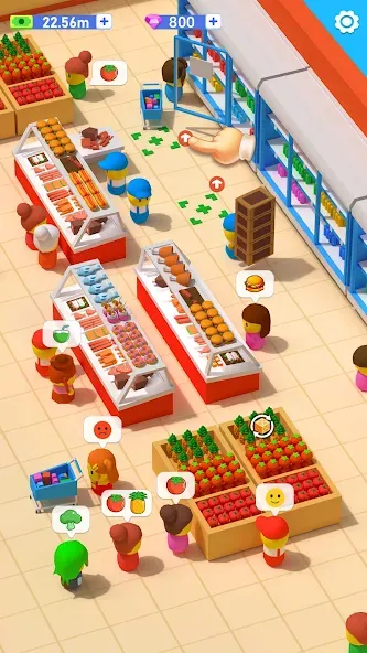 My Idle Supermarket Simulator (Мой Айдл Стор)  [МОД Много денег] Screenshot 4