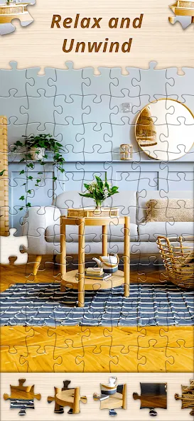 Jigsaw Premium Puzzles HD (Джигсоу)  [МОД Unlimited Money] Screenshot 4