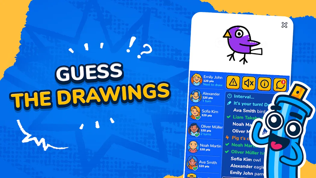 Gartic.io - Draw, Guess, WIN  [МОД Бесконечные монеты] Screenshot 1