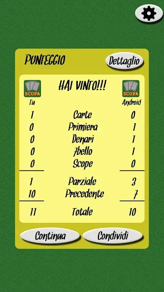 Scopa (Скопа)  [МОД Unlimited Money] Screenshot 5