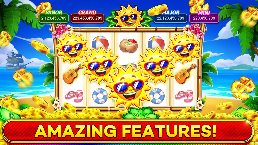 Jackpot Boom Casino Slot Games (Джекпот Бум Казино Игры на Слотмашинах)  [МОД Бесконечные деньги] Screenshot 4