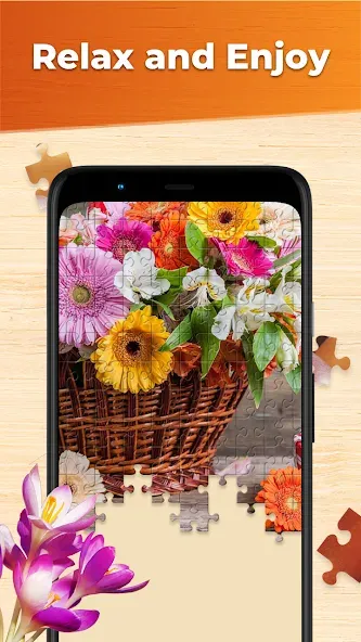 Jigsaw Puzzles HD Puzzle Games  [МОД Unlimited Money] Screenshot 1