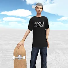 Скачать взлом Skate Space (Скейт Спейс)  [МОД Бесконечные монеты] - полная версия apk на Андроид