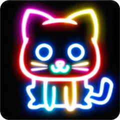 Взломанная Drawing For Kids - Glow Draw  [МОД Много денег] - полная версия apk на Андроид