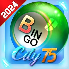 Скачать взломанную Bingo City 75 : Bingo & Slots (Бинго Сити 75)  [МОД Много монет] - стабильная версия apk на Андроид