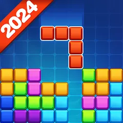 Взломанная Block Puzzle Ocean  [МОД Много денег] - полная версия apk на Андроид