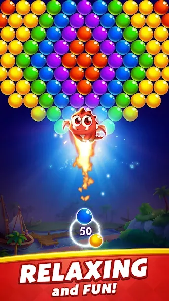 Bubble Shooter  [МОД Все открыто] Screenshot 4