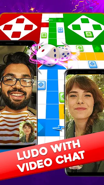 Ludo Lush-Game with Video Call (Людо Луш)  [МОД Unlocked] Screenshot 1