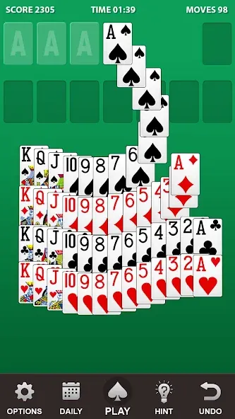 Solitaire.  [МОД Unlocked] Screenshot 2