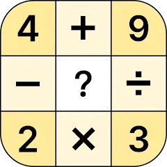 Скачать взломанную Crossmath - Math Puzzle Games (Математические головоломки игры)  [МОД Unlimited Money] - полная версия apk на Андроид