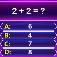 Скачать взлом Math Trivia - Quiz Puzzle Game (Математические загадки)  [МОД Бесконечные деньги] - стабильная версия apk на Андроид