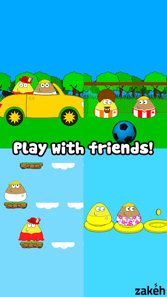 Pou (Пуо)  [МОД Unlimited Money] Screenshot 5