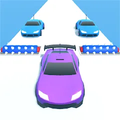 Скачать взлом Merge Car Run - Evolution Race (Мердж Кар Ран)  [МОД Много монет] - стабильная версия apk на Андроид