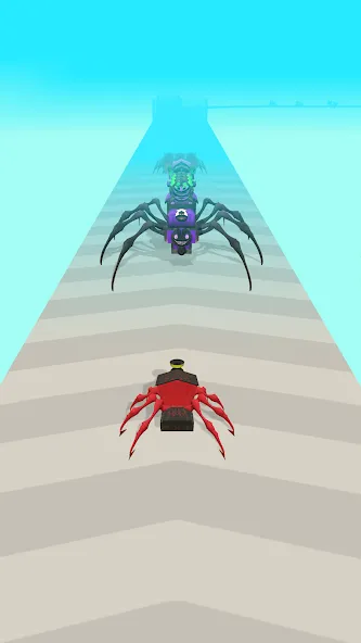 Merge Spider Train  [МОД Меню] Screenshot 4