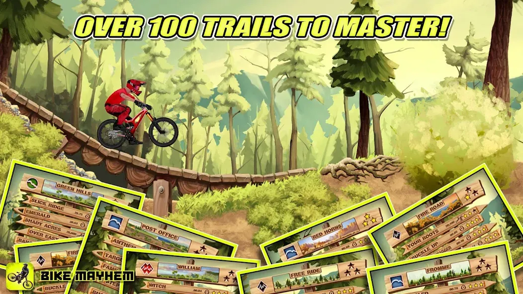 Bike Mayhem Free (Байк Мейхем Фри)  [МОД Много монет] Screenshot 4