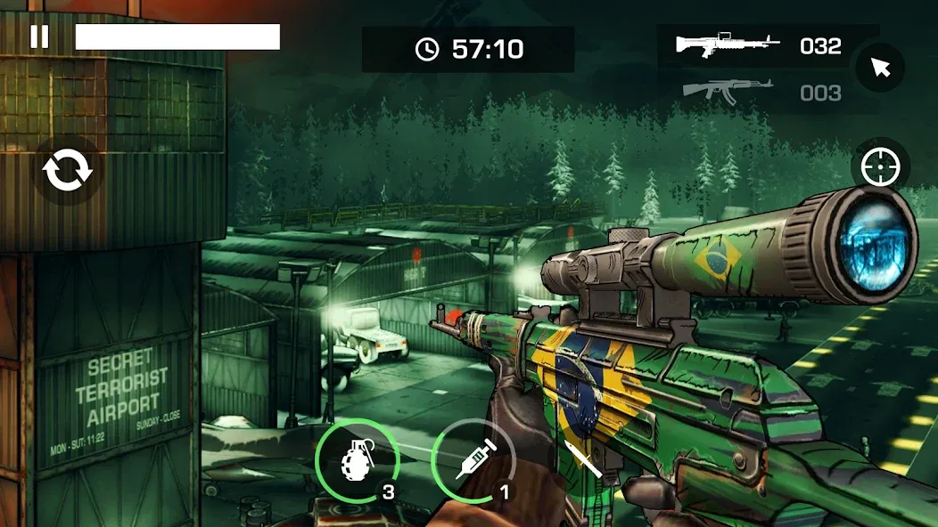 Gun Shooting Games Offline FPS (Ган 2)  [МОД Unlocked] Screenshot 4