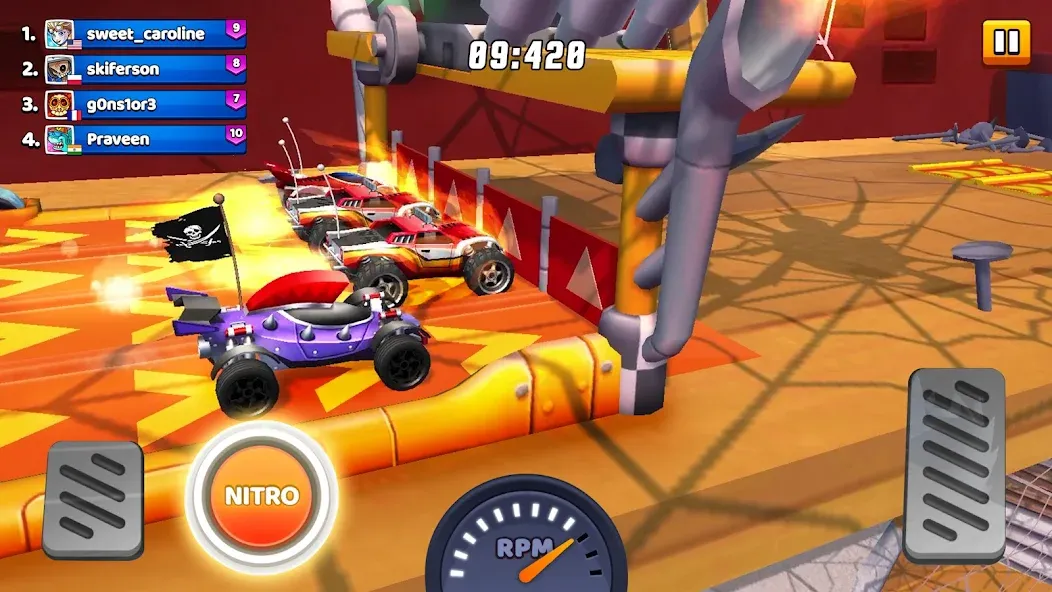 Nitro Jump - Car Racing (Нитро Джамп Рейсинг)  [МОД Mega Pack] Screenshot 1