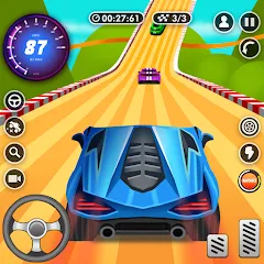 Взлом Nitro Jump - Car Racing (Нитро Джамп Рейсинг)  [МОД Mega Pack] - полная версия apk на Андроид