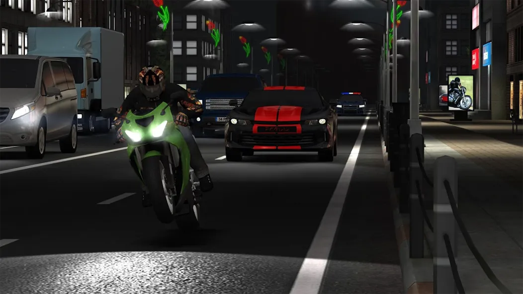 Racing Fever: Moto (Рейсинг Фивер)  [МОД Menu] Screenshot 1