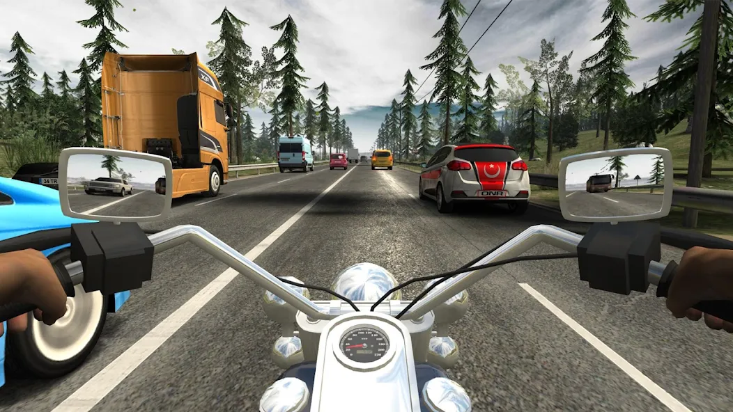 Racing Fever: Moto (Рейсинг Фивер)  [МОД Menu] Screenshot 4