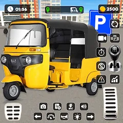 Скачать взломанную Tuk Tuk Auto Rickshaw Game 3d  [МОД Unlocked] - последняя версия apk на Андроид