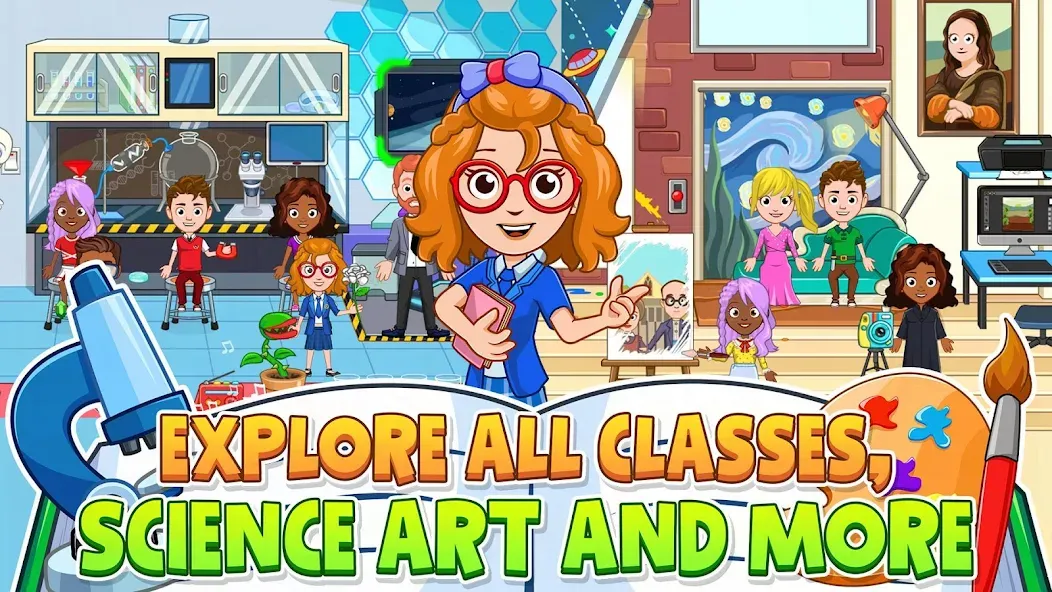 My City : High School (Мой город)  [МОД Unlimited Money] Screenshot 3
