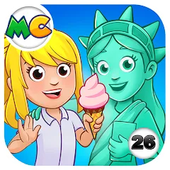 Взломанная My City: NewYork Trip (Мой город)  [МОД Бесконечные монеты] - стабильная версия apk на Андроид