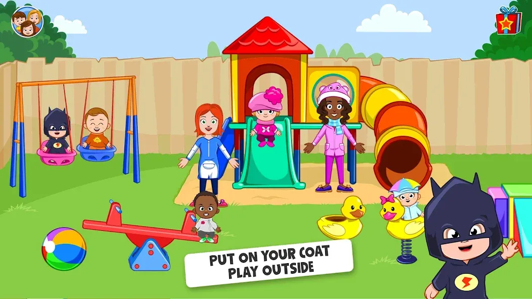 My Town : Daycare Game  [МОД Unlocked] Screenshot 1