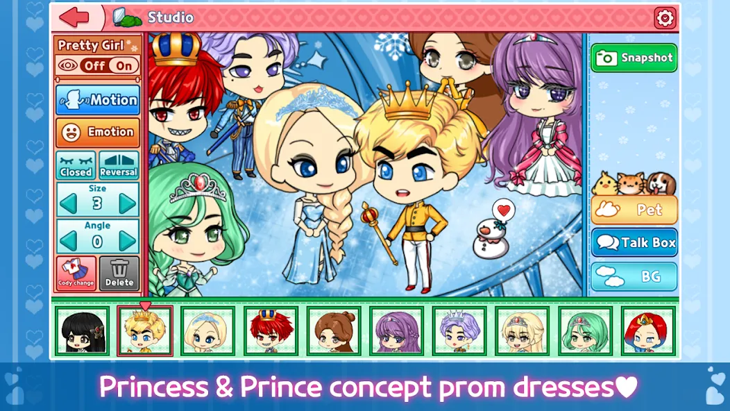 My Prettygirl Story : Dress Up (Мой Притигерл Стори)  [МОД Unlocked] Screenshot 2