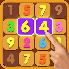 Скачать взломанную Number Match: Ten Crush Puzzle (Намбер Матч)  [МОД Unlocked] - последняя версия apk на Андроид