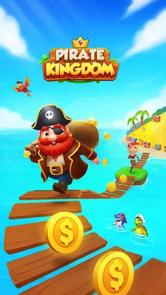 Coin Rush - Pirate GO! (Коин Раш)  [МОД Unlimited Money] Screenshot 1