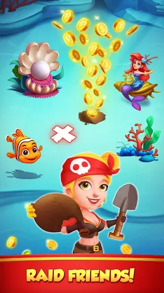 Coin Rush - Pirate GO! (Коин Раш)  [МОД Unlimited Money] Screenshot 3