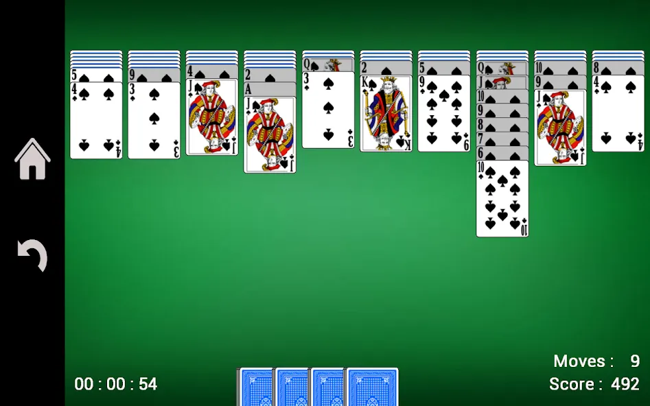 Spider Solitaire  [МОД Много монет] Screenshot 5