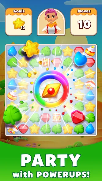 Treasure Party: Puzzle Fun! (Трежер Пати)  [МОД Меню] Screenshot 4