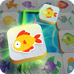 Скачать взлом Mahjong Connect Fish World (Мацзян Коннект Рыбный Мир)  [МОД Menu] - последняя версия apk на Андроид