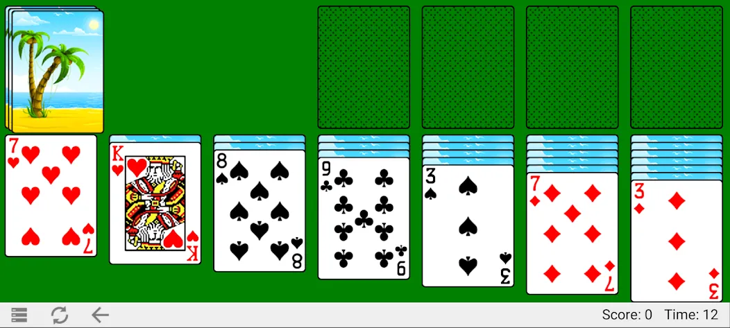 Classic Solitaire  [МОД Бесконечные монеты] Screenshot 1