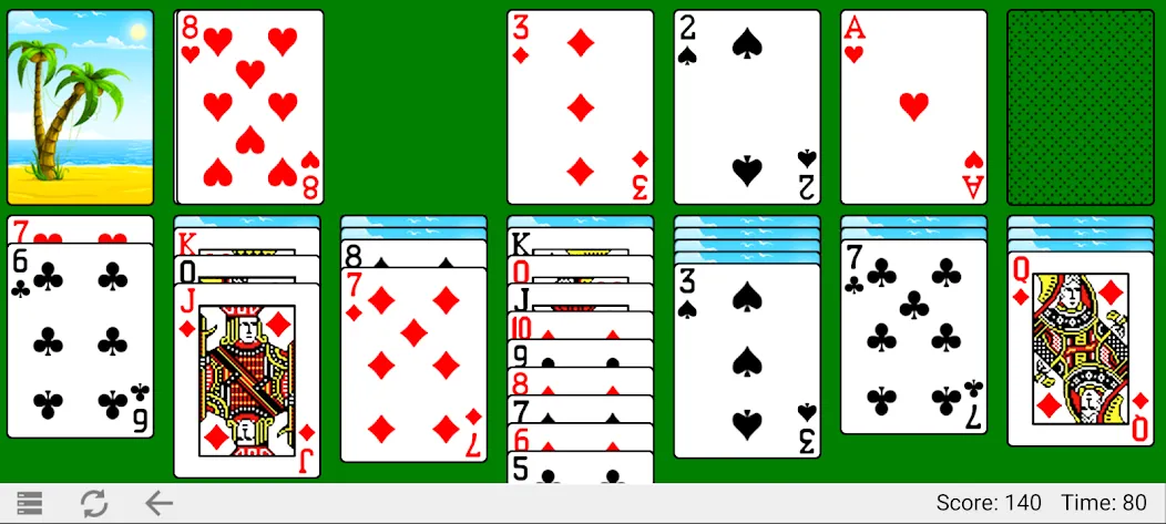 Classic Solitaire  [МОД Бесконечные монеты] Screenshot 5