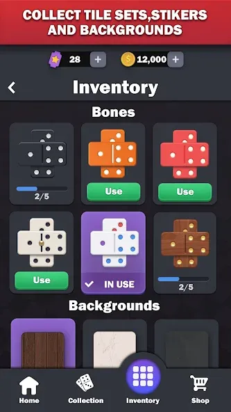 Dominoes online - play Domino!  [МОД Бесконечные деньги] Screenshot 5