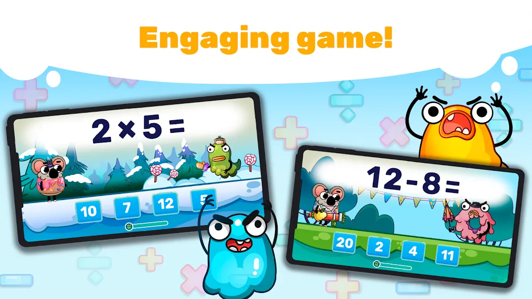 Fun Math Facts: Games for Kids  [МОД Бесконечные деньги] Screenshot 2