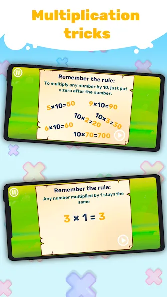 Multiplication Games For Kids.  [МОД Все открыто] Screenshot 4