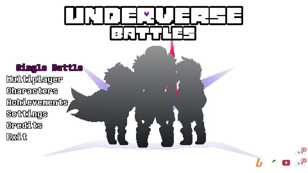 Underverse Battles (Андерверс Баттлз)  [МОД Много монет] Screenshot 1