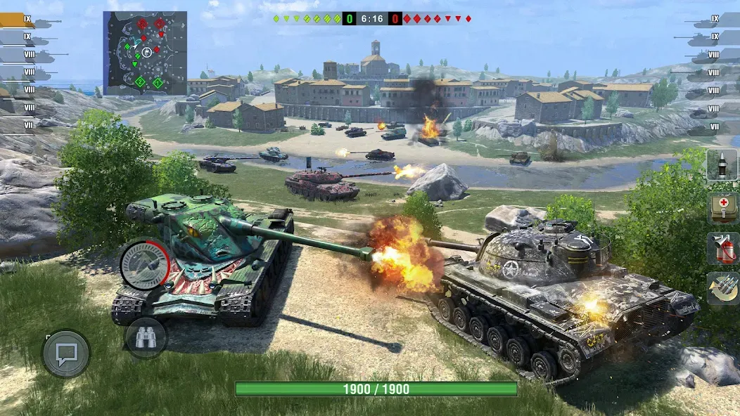 World of Tanks Blitz (Ворлд оф Танкс Блиц ПВП)  [МОД Много монет] Screenshot 2