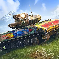 Скачать взломанную World of Tanks Blitz (Ворлд оф Танкс Блиц ПВП)  [МОД Много монет] - полная версия apk на Андроид