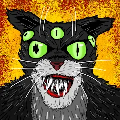 Скачать взлом Cat Fred Evil Pet. Horror game  [МОД Unlimited Money] - стабильная версия apk на Андроид